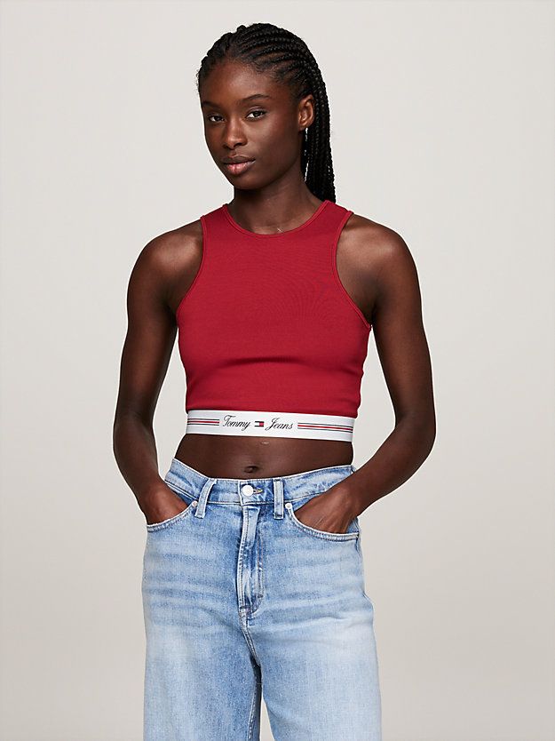 Moudda Tommy Hilfiger - Brassière Découpée Avec Bande Logo Tjw  - Tunisie 2