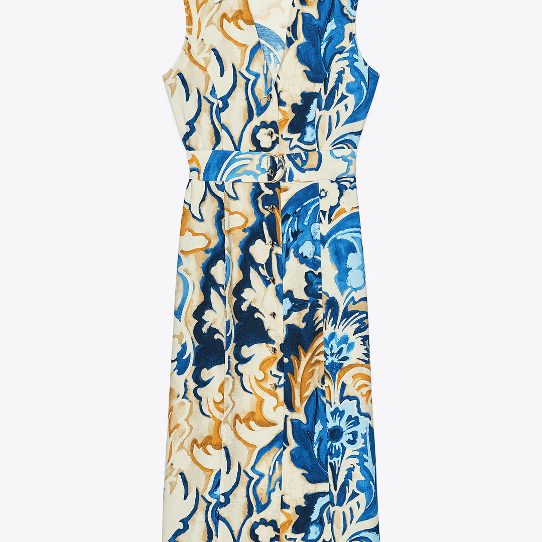Moudda ZARA - Robe Midi Chemisier Imprimée - Boucle - Tunisie 1