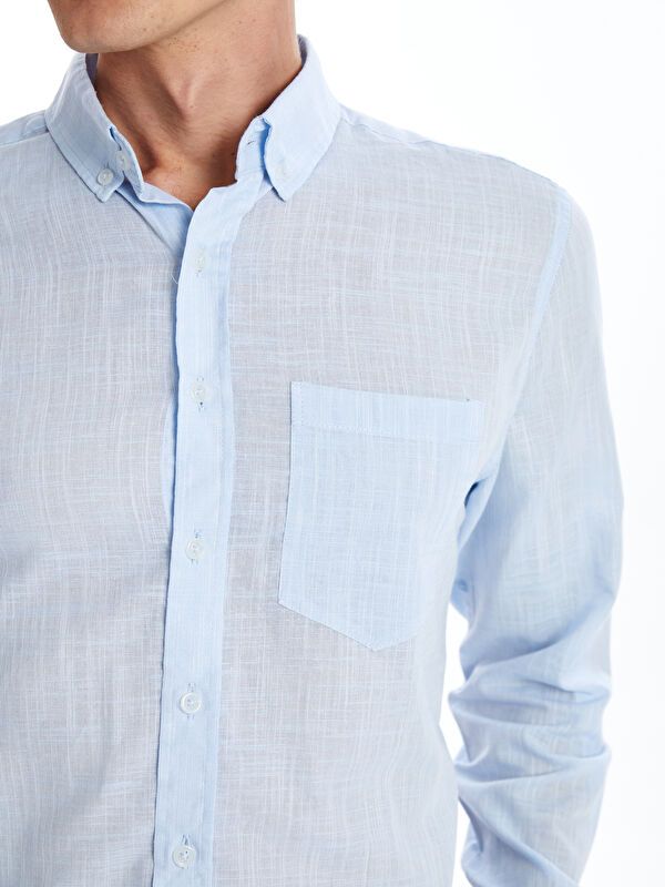 Moudda LC Waikiki - Chemise manches longues en tissu pour Homme - Tunisie 3