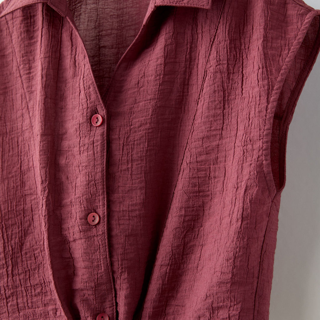 Moudda ZARA - Haut froissé, nœud – tenue coordonnée - Tunisie 3