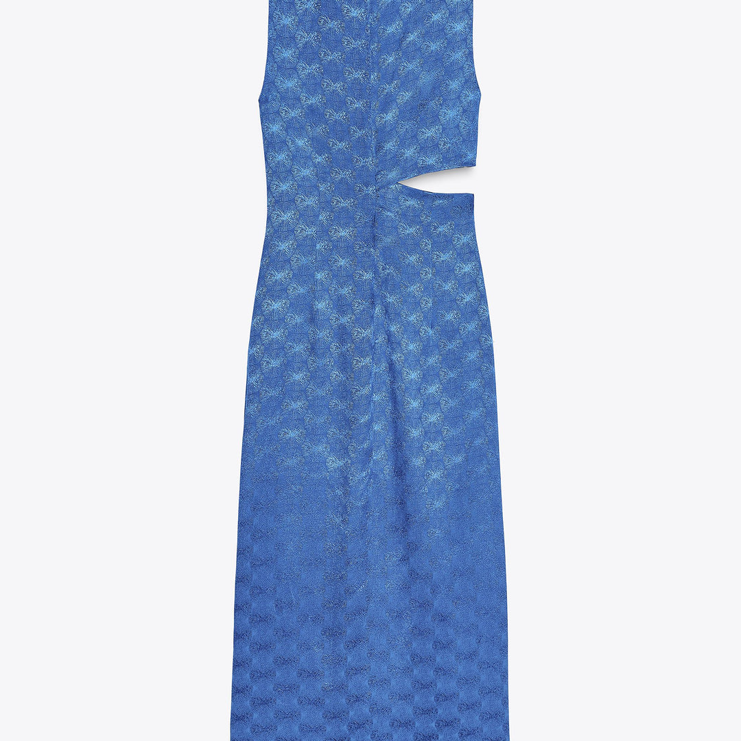 Moudda ZARA - Robe Midi Jacquard - Manches Courtes & Snaps - Tunisie 2