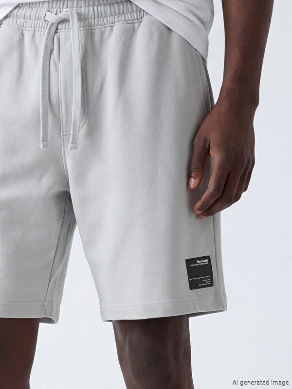 Moudda LC Waikiki - Short / Bermuda en jersey pour Homme couleur Gris - Tunisie 3