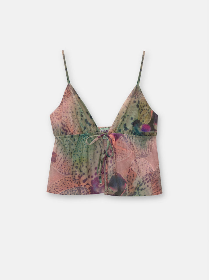 Moudda PULL & BEAR - Top Imprimé Nœuds Devant Collection Été - Tunisie 1