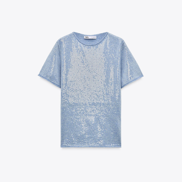 Moudda ZARA - Pull - Broderie Extra-fine & Sequins - Tunisie 1