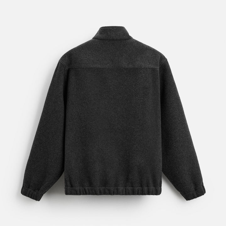 Moudda ZARA - Sweat - Demi-fermeture, Molleton & Laine (Noir Bleu) - Tunisie 2