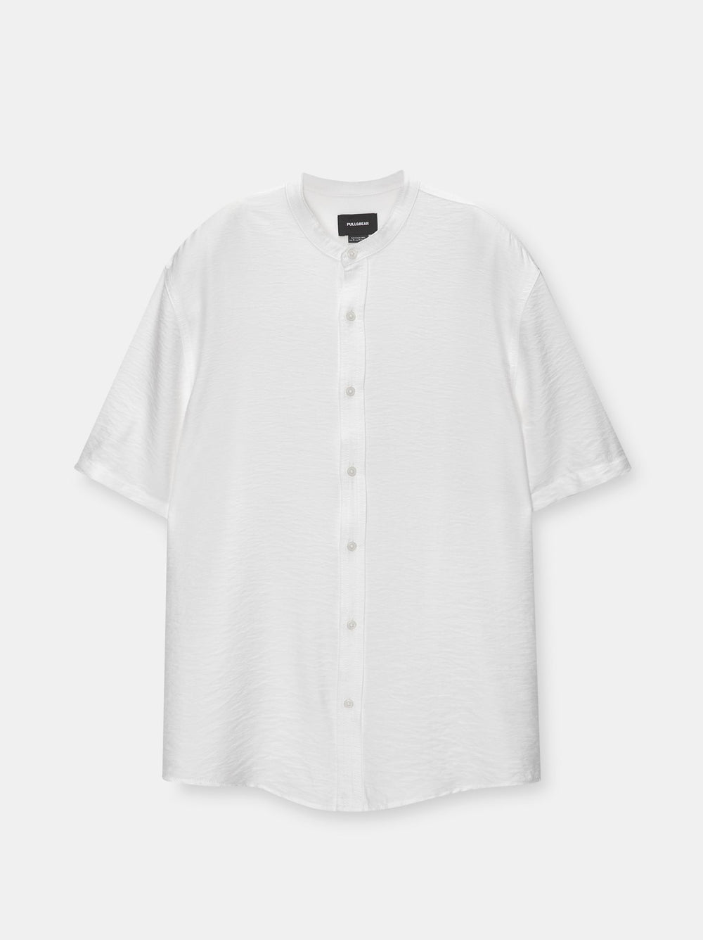 Moudda PULL & BEAR - Chemise Basique Demi-Manches Col Mao - Tunisie 2