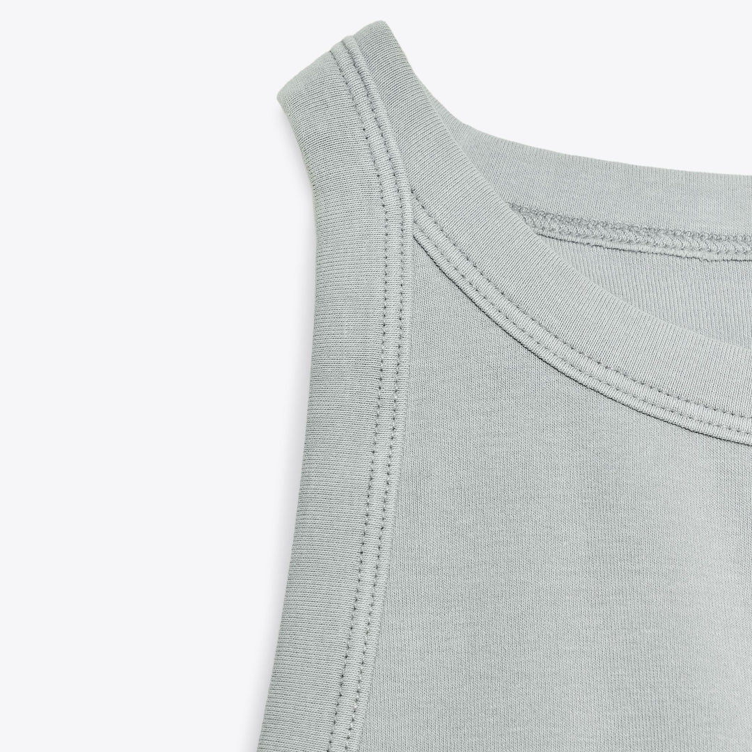 Moudda ZARA - Top Halter - Coton/Élasthanne & Lavé - Tunisie 3