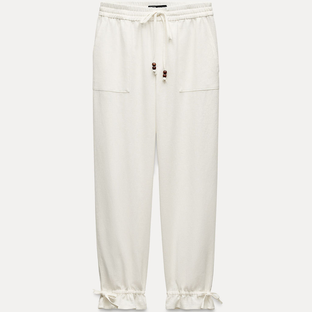 Moudda ZARA - Pantalon en lin poignet - Tunisie 1