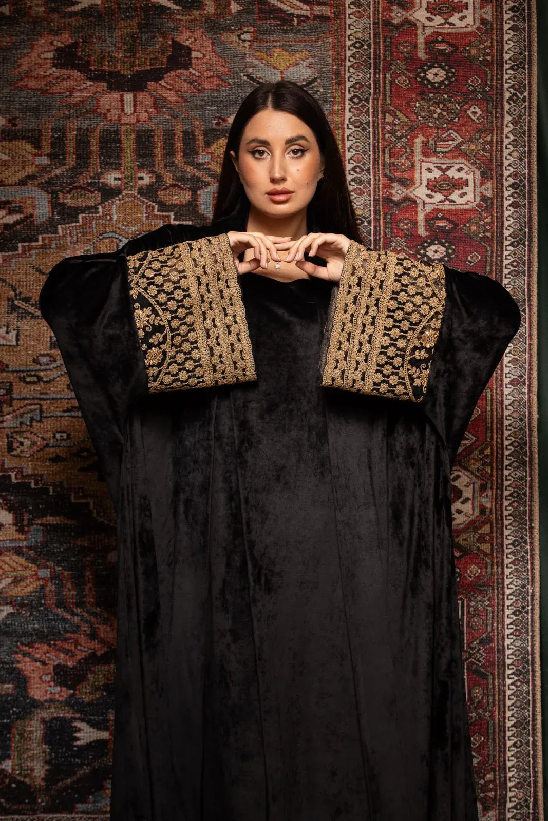 Moudda Tresors De Mimi - Kimono Nouran Noir - Tunisie 2