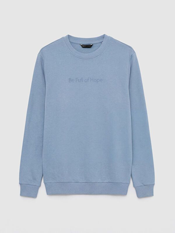Moudda LC Waikiki - Sweatshirt imprimé basique pour Homme - Tunisie 2