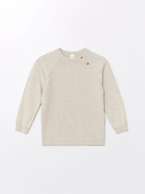 Moudda LC Waikiki - Pull en tricot Garçon Mélange écru - Tunisie 1