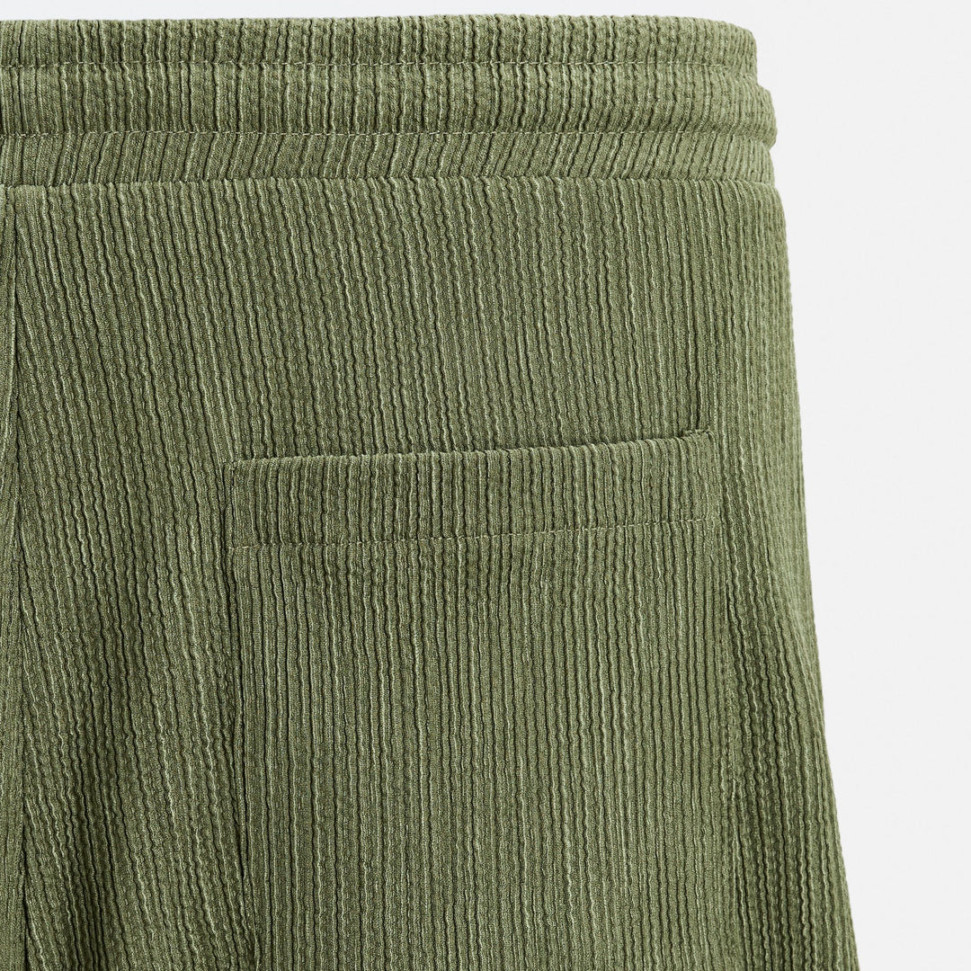 Moudda ZARA - Bermuda - Jacquard Structure Irrégulière (Mousse) - Tunisie 4