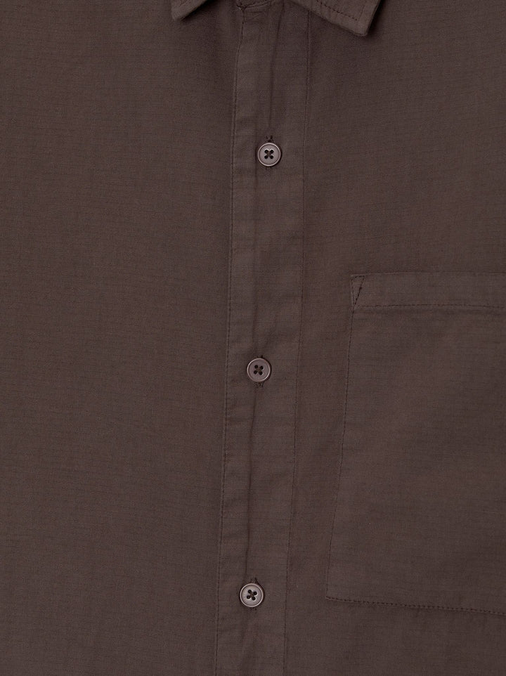 Moudda PULL & BEAR - Chemise Manches Longues Structure Lavée Basique - Tunisie 2