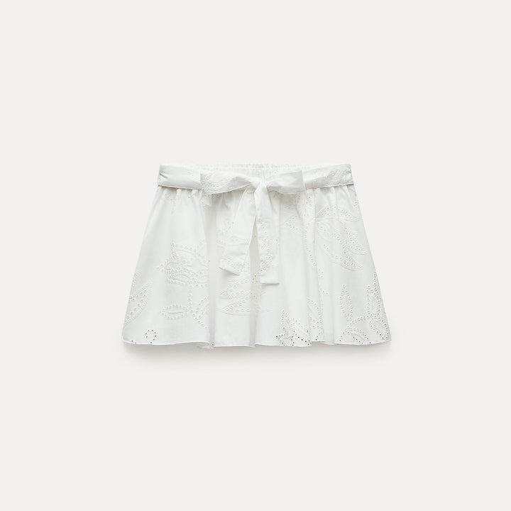 Moudda ZARA - Jupe-pantalon évasée, broderie thermocollante - Tunisie 1