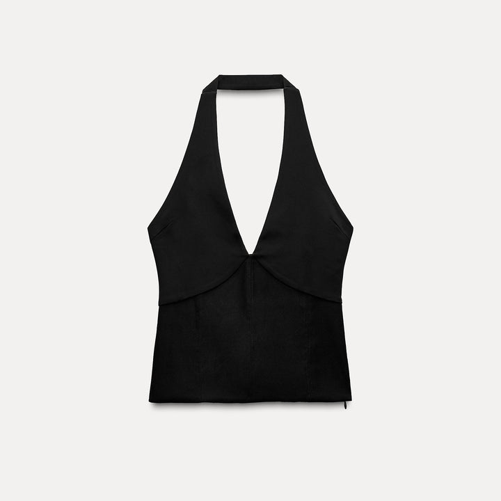 Moudda ZARA - Top Dos Nu Froncé à la Taille Stretch - Tunisie 2