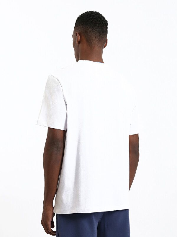 Moudda LC Waikiki - T-shirt imprimé manches courtes en jersey pour Homme couleur Blanc - Tunisie 5