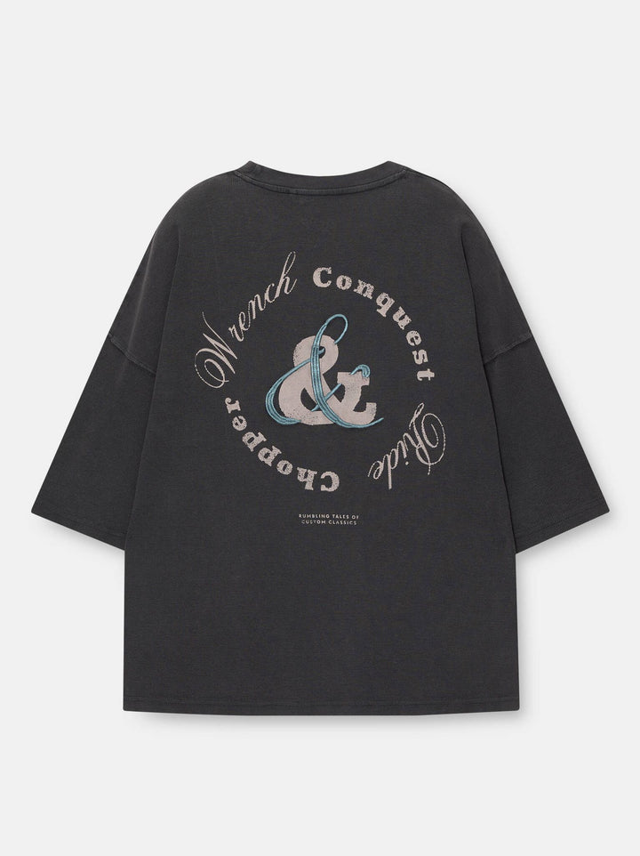 Moudda PULL & BEAR - T-Shirt Usé Waffle Customs Classics Cheval - Tunisie 7