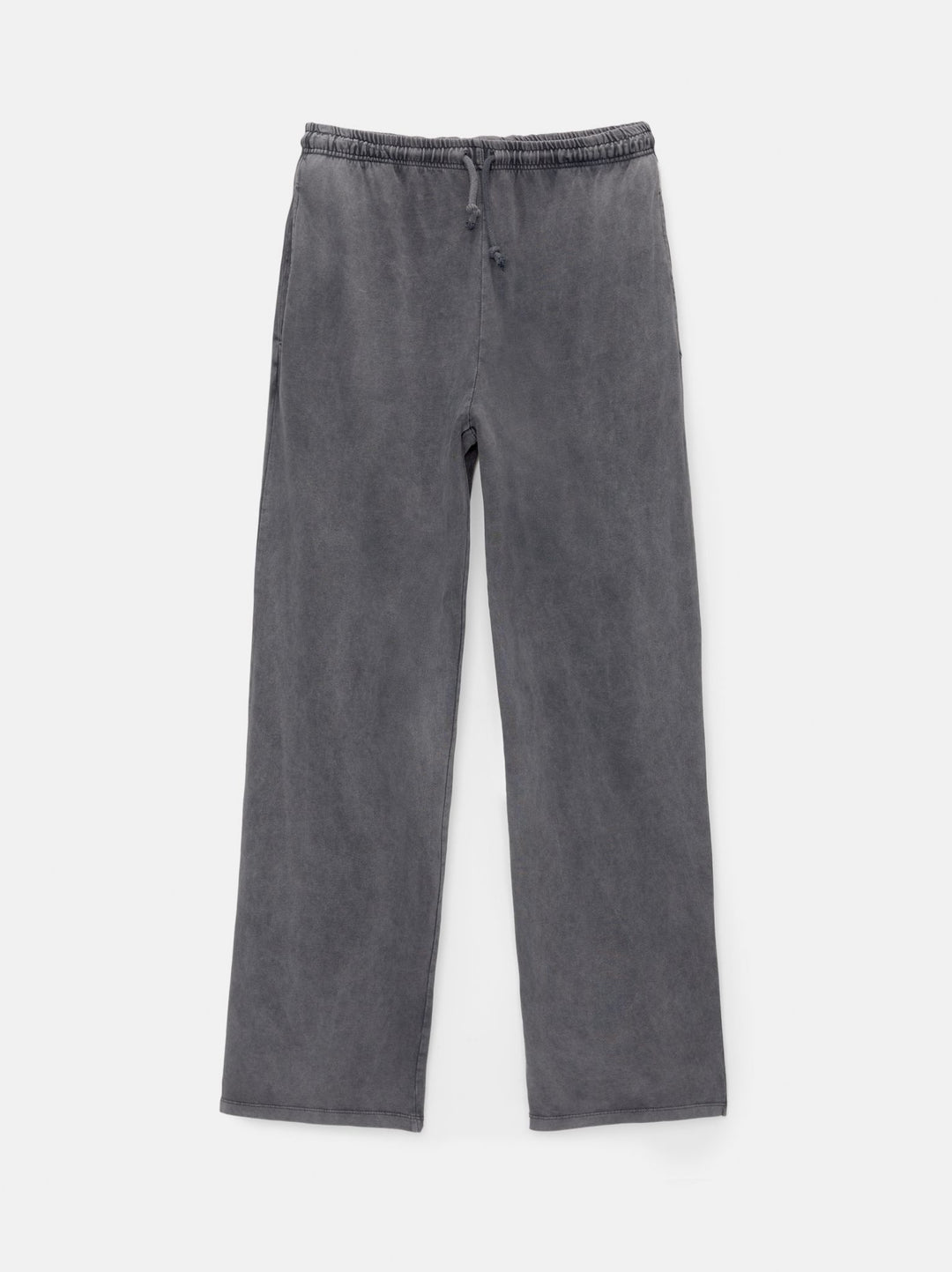 Moudda PULL & BEAR - Pantalon Basique Jambe Large Lavé - Tunisie 3