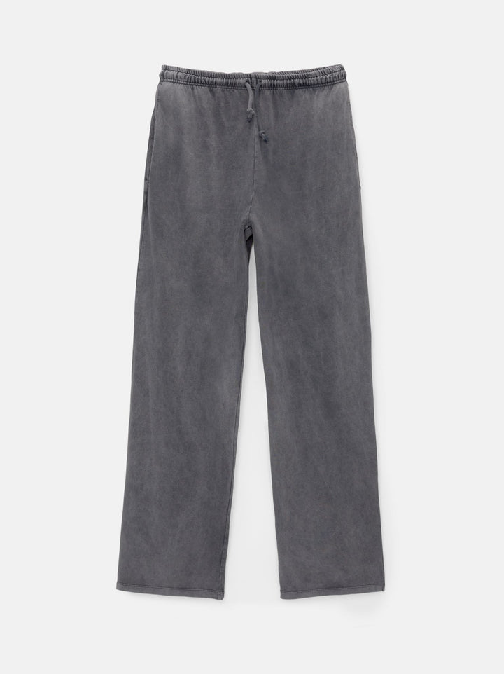 Moudda PULL & BEAR - Pantalon Basique Jambe Large Lavé - Tunisie 3