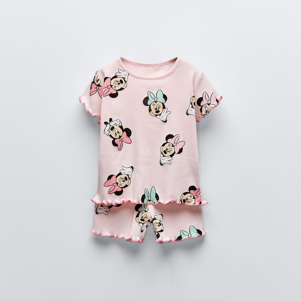 Moudda ZARA - Pyjama enfant manches courtes A imprimé tout-over Minnie - Tunisie 2