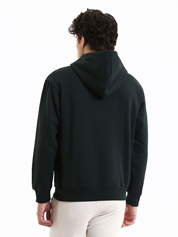 Moudda LC Waikiki - Sweatshirt en jersey Homme Vert foncé - Tunisie 5