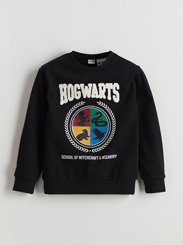 Moudda LC Waikiki - Sweatshirt en jersey sous licence Garçon Noir - Tunisie 1