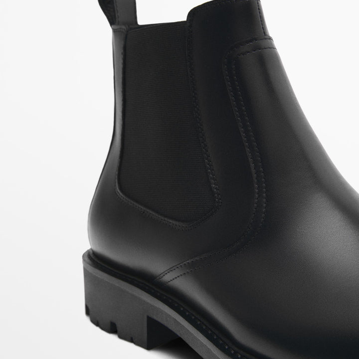 Moudda Massimo Dutti - Bottine élastiquée nappa - Tunisie 7