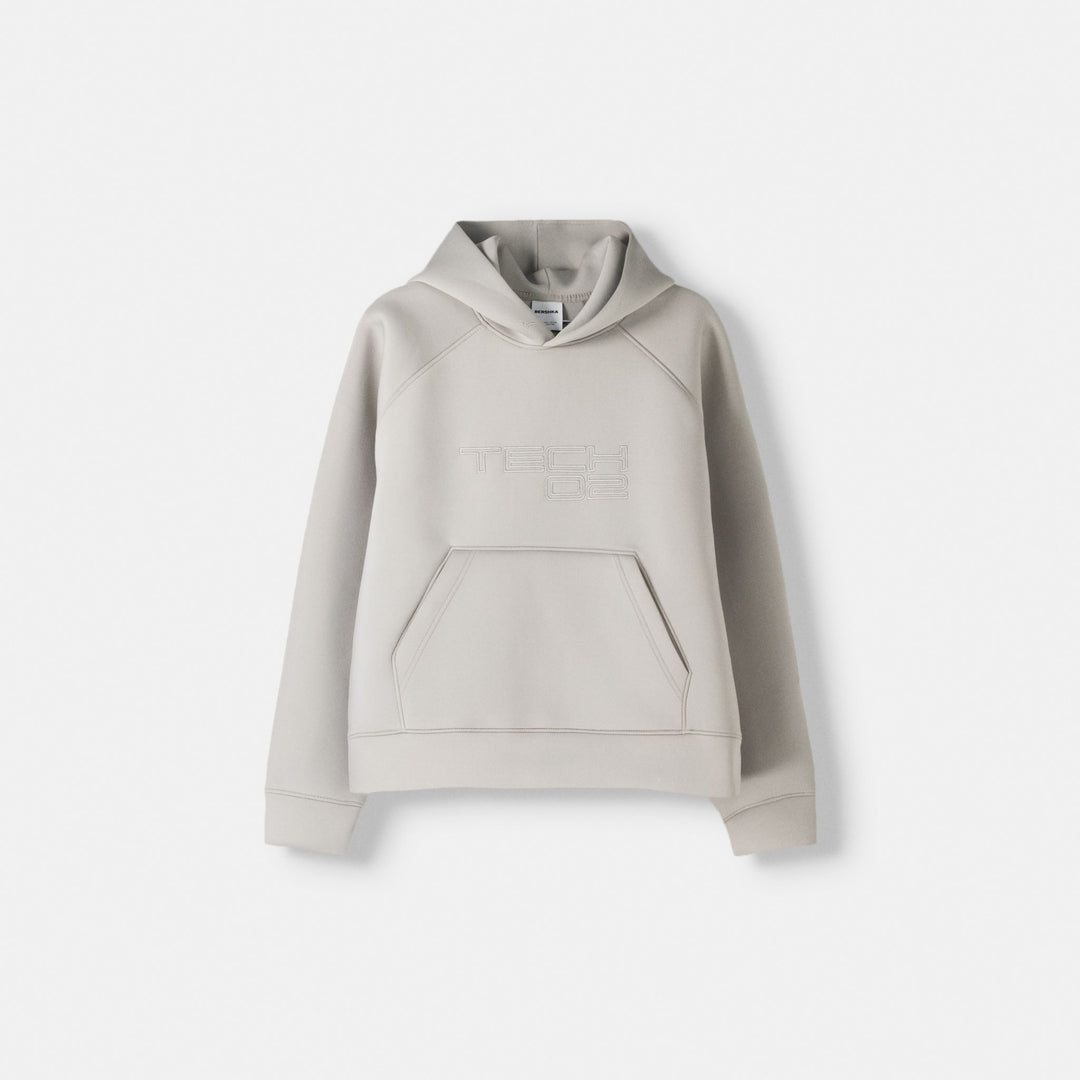 Moudda BERSHKA - Sweat court boxy en tissu technique - Tunisie 1