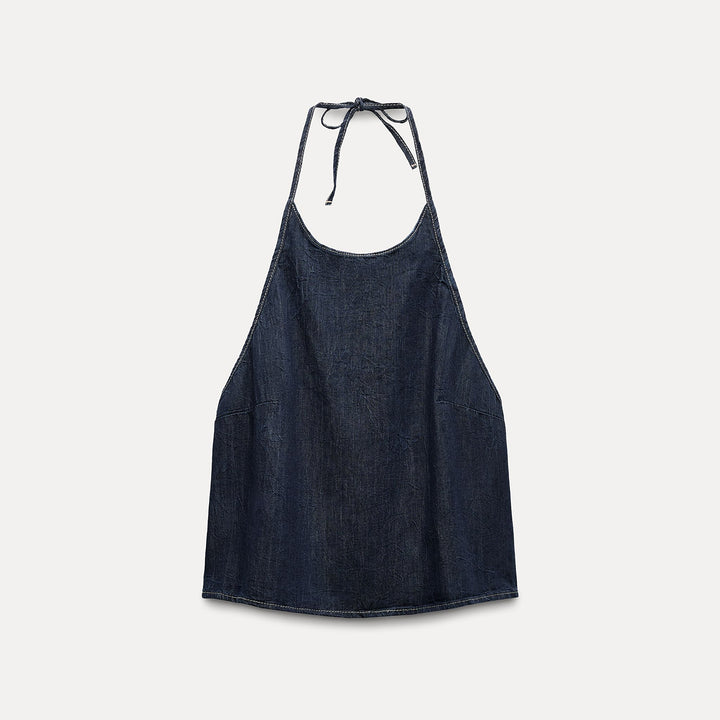 Moudda ZARA - Haut bustier fluide, finitions brut de coupe - Tunisie 1