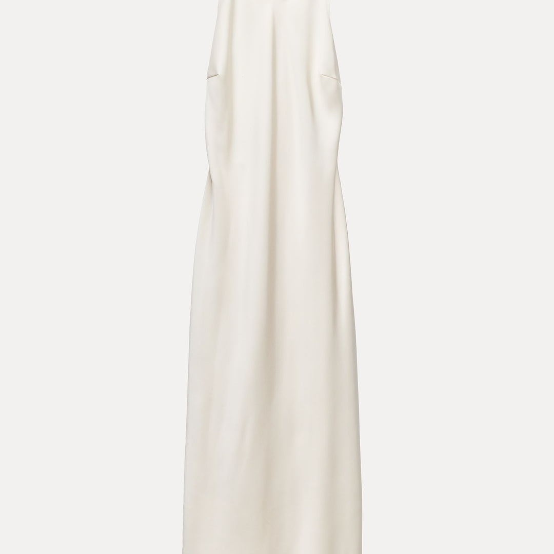 Moudda ZARA - Robe mi-longue satinée manches courtes dos fantaisie - Tunisie 2