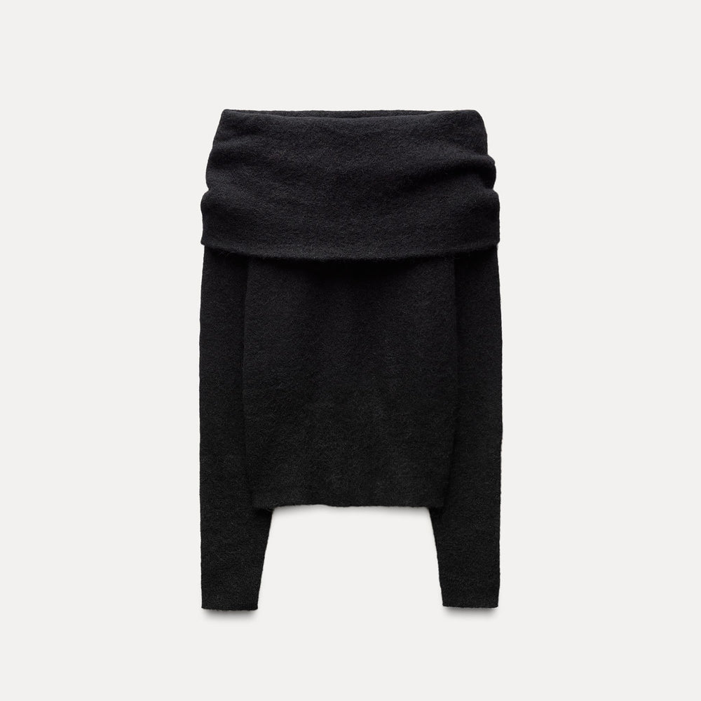 Moudda ZARA - Pull bandeau brossé en alpaga - Tunisie 2