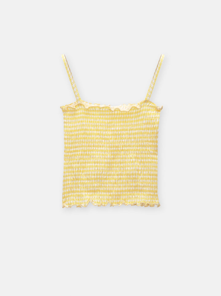 Moudda PULL & BEAR - Top Pacific Bandeau Bretelles Texturé - Tunisie 3