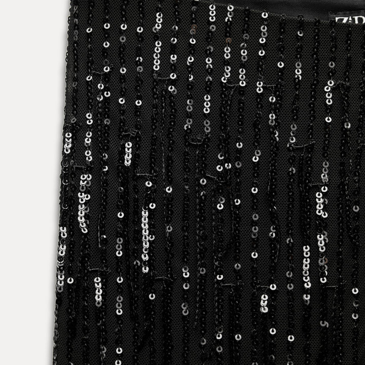 Moudda ZARA - Legging fantaisie pailleté franges tie & dye - Tunisie 3