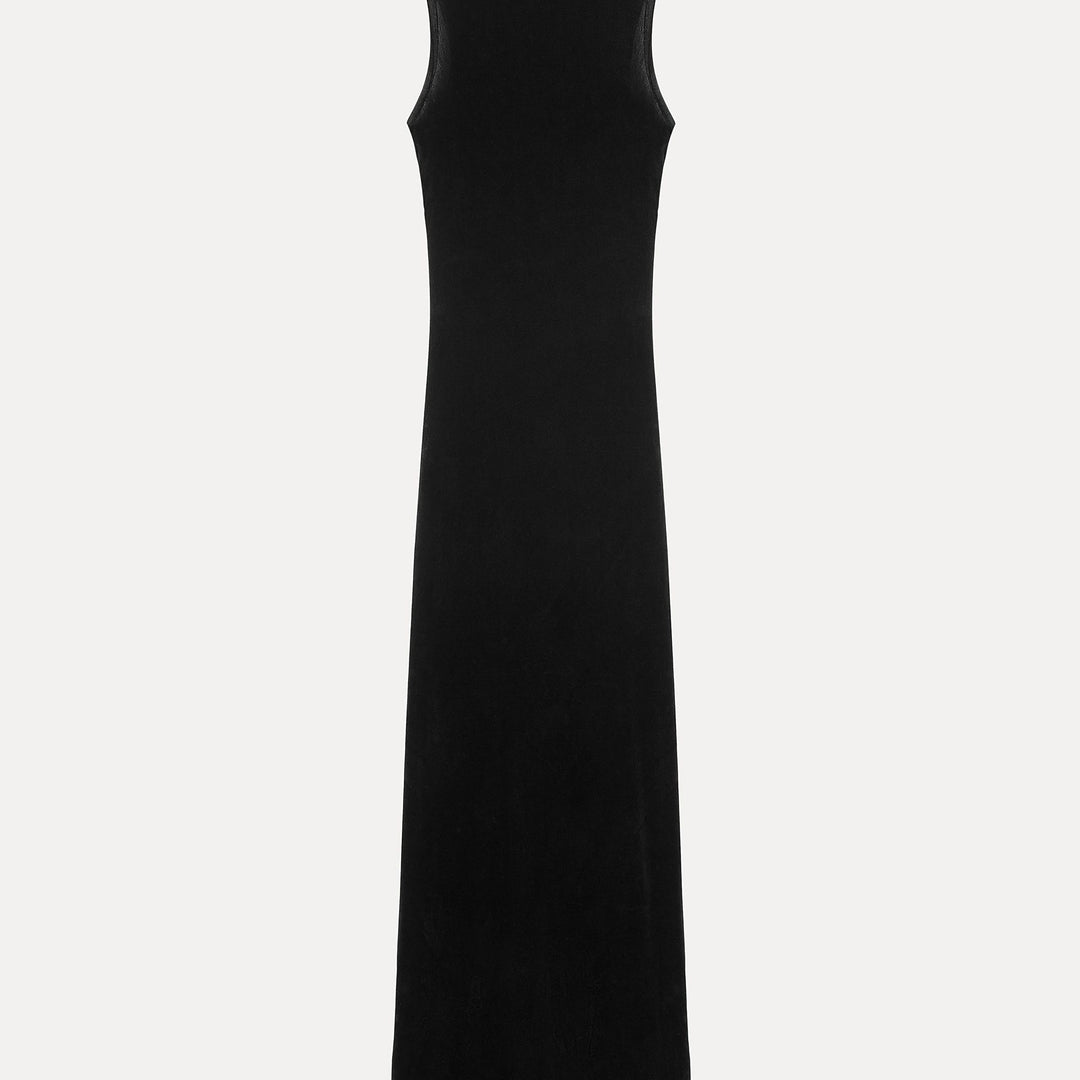 Moudda ZARA - Robe Midi Dos Nu Velours et Résille - Tunisie 1