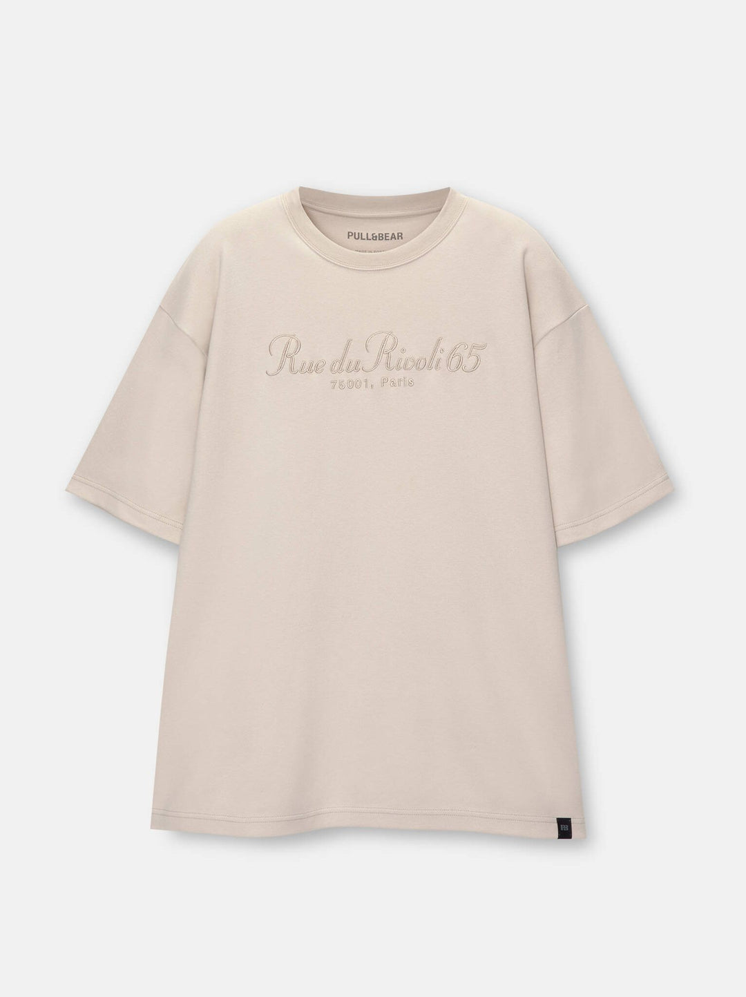 Moudda PULL & BEAR - Sweat Interlock Brodé Rivoli Paris - Tunisie 6