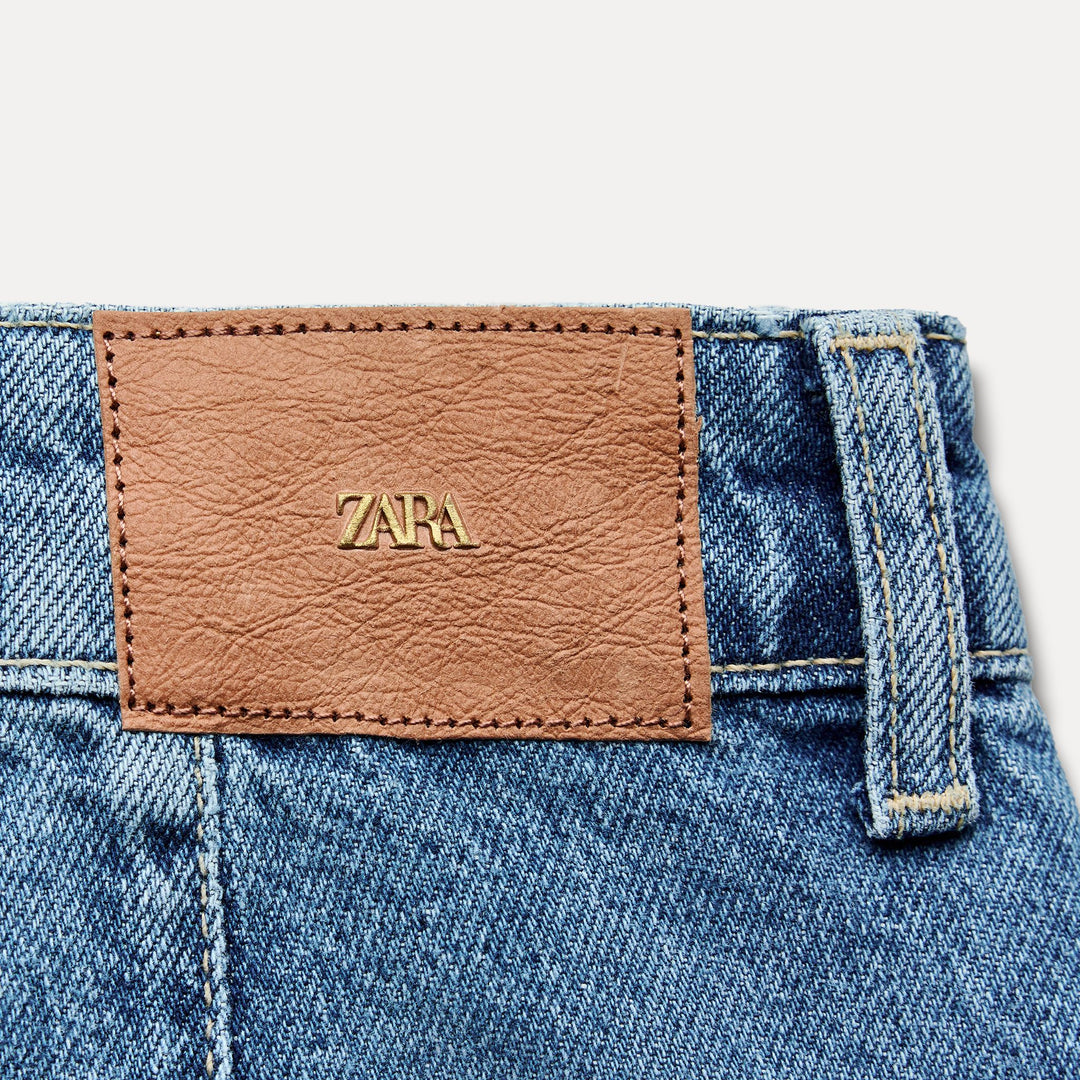 Moudda ZARA - Short-jupe en jean bouton croisé coordonné - Tunisie 4