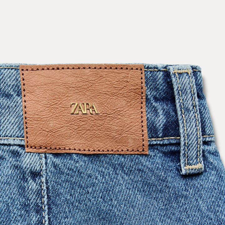 Moudda ZARA - Short-jupe en jean bouton croisé coordonné - Tunisie 4