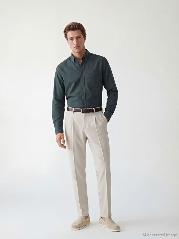 Moudda LC Waikiki - Chemise manches longues en tissu - Tunisie 2