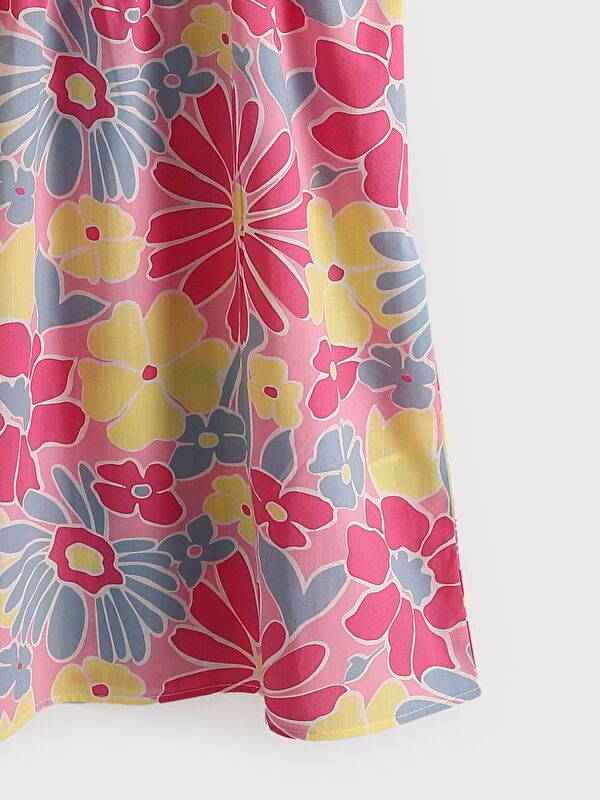 Moudda LC Waikiki - Robe manches courtes en tissu pour Fille - Tunisie 3