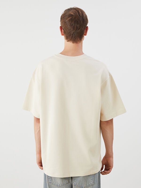 Moudda LC Waikiki - Sweatshirt en jersey Homme Beige clair - Tunisie 4