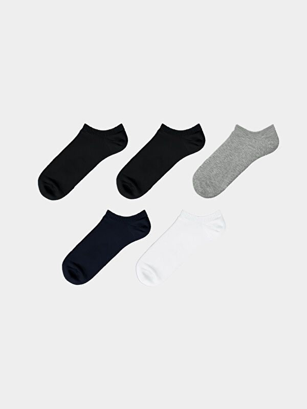 Moudda LC Waikiki - Chaussettes sneakers Homme Fil mélangé teint - Tunisie 1