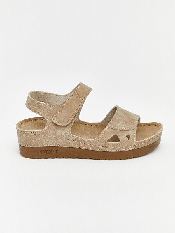 Moudda LC Waikiki - Sandales pour Femme couleur Beige - Tunisie 2