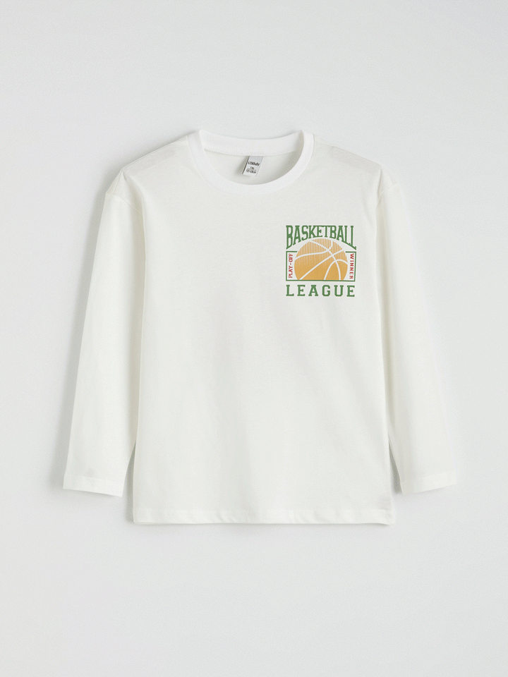 Moudda LC Waikiki - T-shirt manches longues en jersey pour Garçon - Tunisie 4