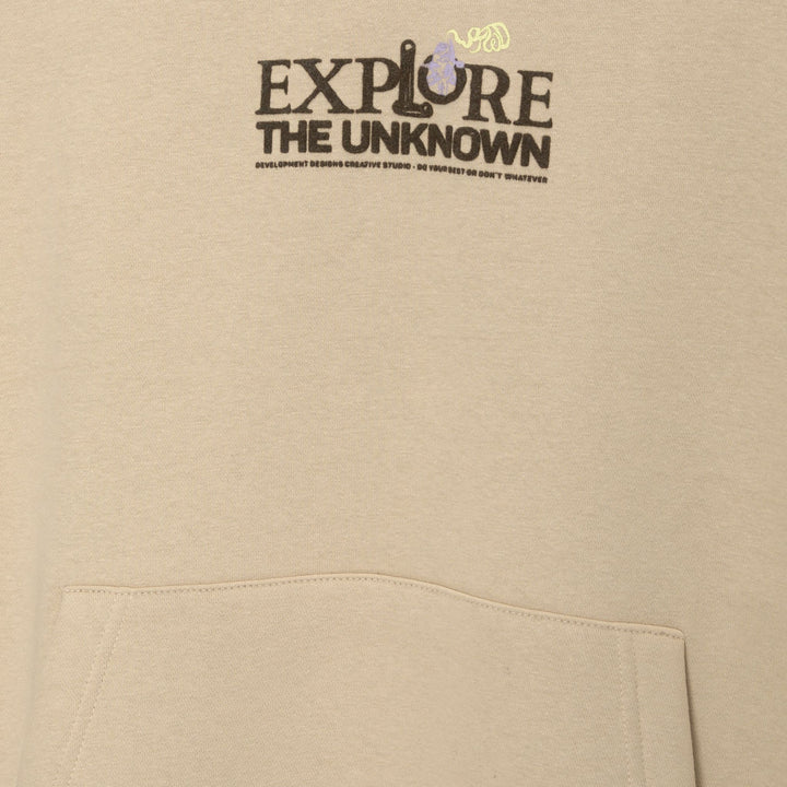 Moudda PULL & BEAR - Sweat à Capuche Flock The Unknown Overlock Contraste Lima - Tunisie 2