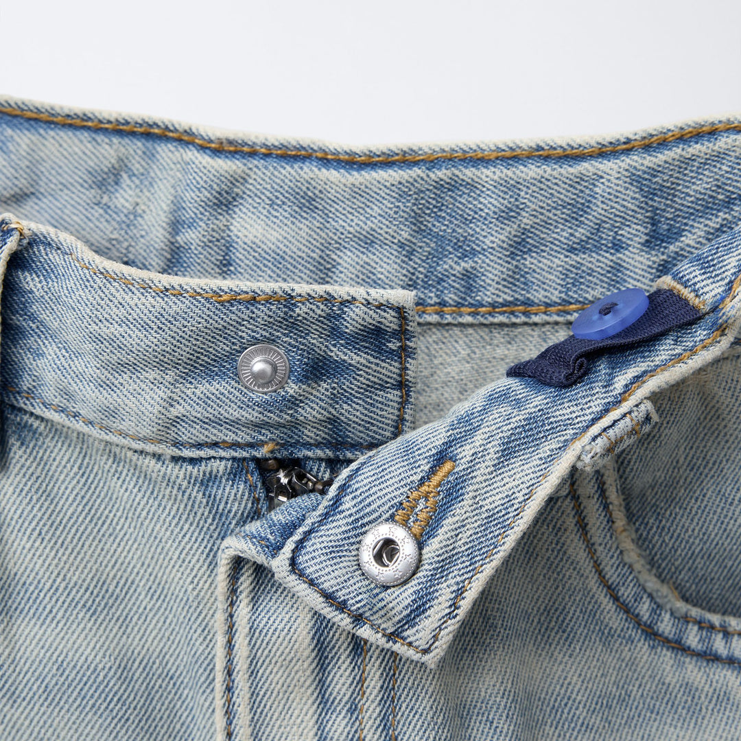 Moudda ZARA - Pantalon Denim Relax - Dirty (Total Look) - Tunisie 3