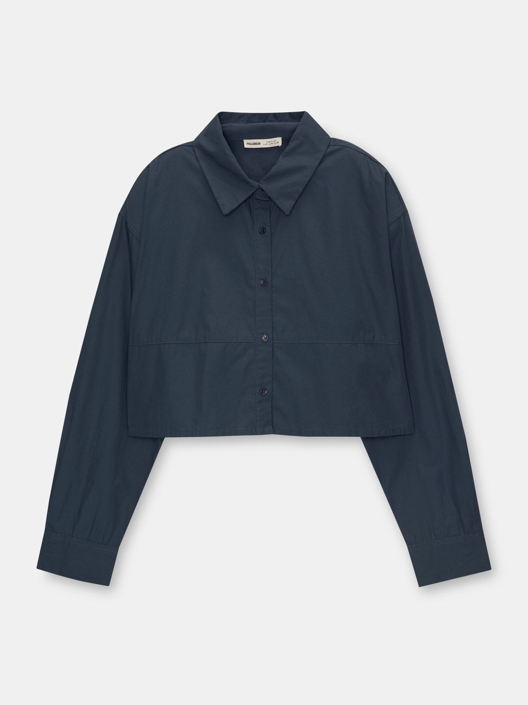 Moudda PULL & BEAR - Chemise Crop Coupe Popeline - Tunisie 2