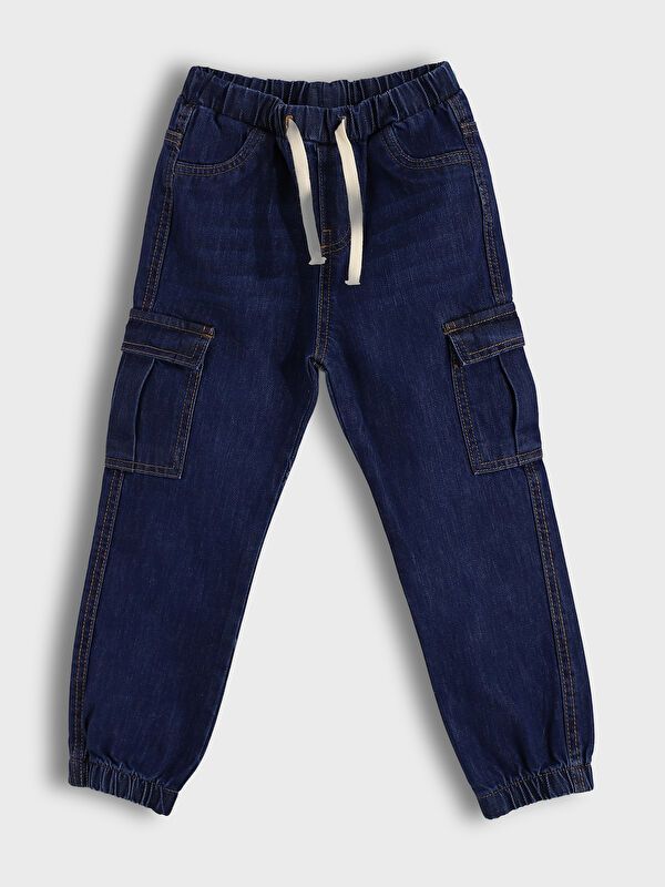 Moudda LC Waikiki - Pantalon tissé en denim Garçon Rodéo noir - Tunisie 1