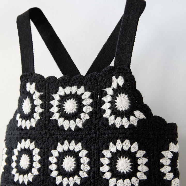 Moudda ZARA - Top crochet fleurs - Tunisie 3