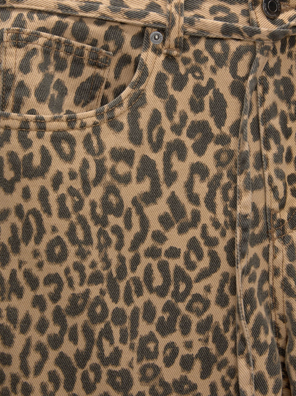 Moudda PULL & BEAR - Pantalon Baggy Léopard - Tunisie 2
