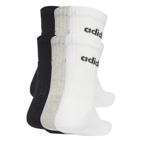 Moudda Adidas - Chaussettes rembourrées hauteur mollet logo linéaire (6 paires) - Tunisie 2